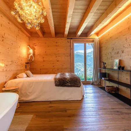シャレー Base Camp Cosy 4 Personnes Les Mosses
